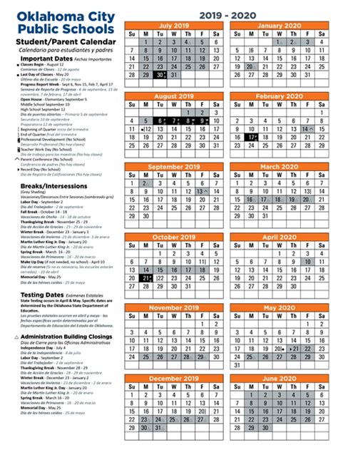 Edmond Public Schools Calendar 2022 2023 - Schoolcalendars.net