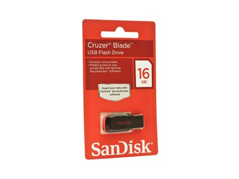 Sandisk Cruzer Blade Usb Flash Drive 2 0 16gb Office Warehouse Inc