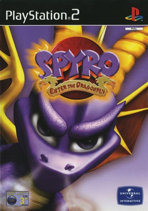 Spyro: Enter the Dragonfly (2002) box cover art - MobyGames