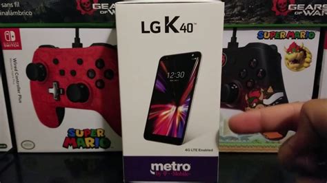 Metro By T Mobile LG K40 Unboxing YouTube