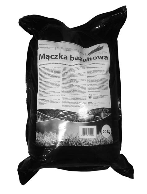 MĄCZKA BAZALTOWA nawóz doglebowy pył na choroby szkodniki EKO 20 kg 20