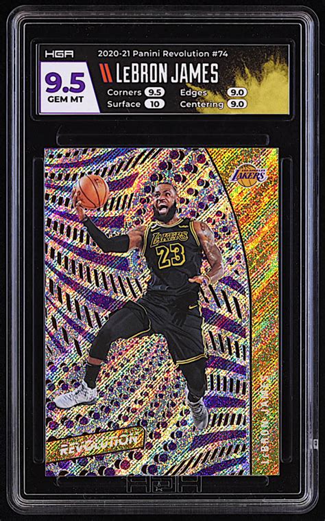 Lebron James Panini Revolution Hga Pristine Auction