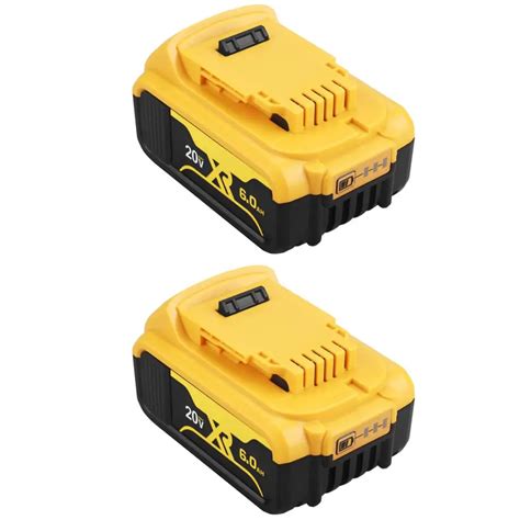 V Ah Ah Dcb Replacement Li Ion Battery For Dewalt Max Xr