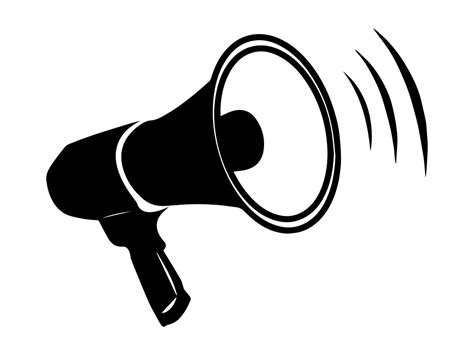 Bullhorn 3 Svg, Bullhorn SVG, Megaphone SVG, Bullhorn Clipart, Bullhorn ...