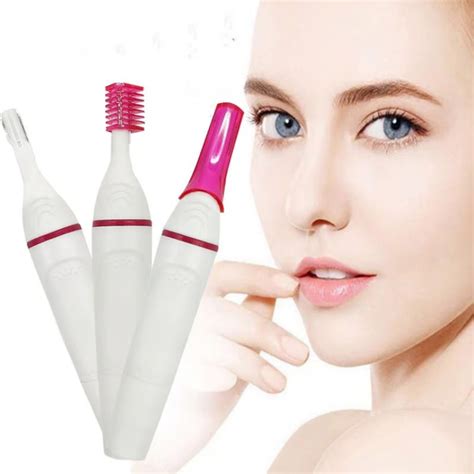 Depilador Portatil Feminino Corporal Facial Bu O Rosto Aparador Pelos