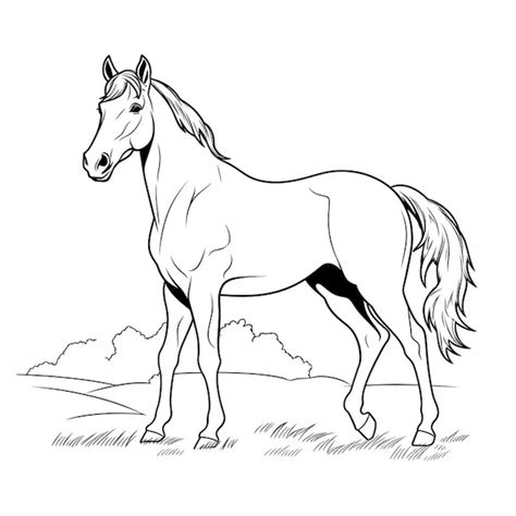 Coloriages De Chevaux Coloriages De Chevaux Gratuits Imprimer Pour