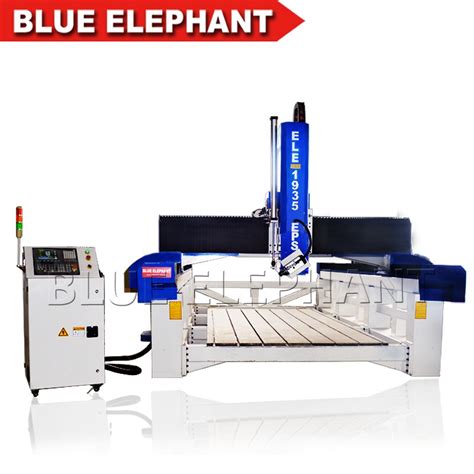 M Quina De Corte Cnc Con Eje Ele Styrofoam Blue Elephant Cnc