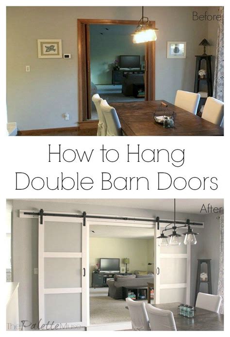 What I Wish Id Known About Double Barn Doors Double Barn Doors Barn Door Installation Barn