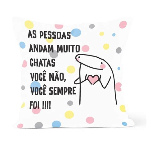 Capa De Almofada Decorativa Own Flork As Pessoas Andam Muito Chatas