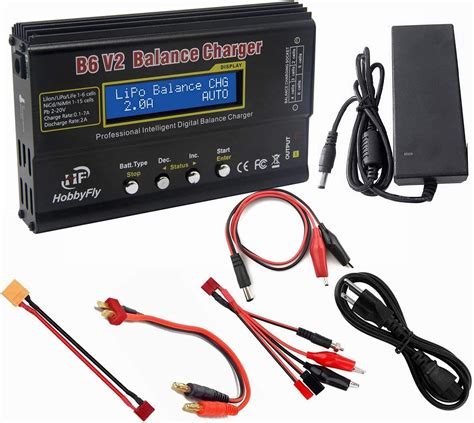 Hobbyfly Upgraded B6 V2 Lipo Battery Balance Charger 80w 7a Discharger For Nimhnicd