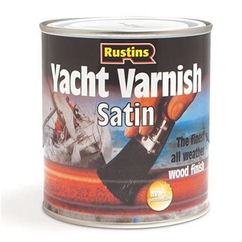 Rustins Yacht Varnish 1 Litre Clear Satin R690309 Heavins Ie