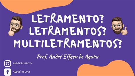 Letramento Letramentos Multiletramentos Youtube