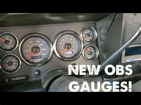 We Install New Vintage USA Gauges On An 88 98 Chevy OBS Truck Very