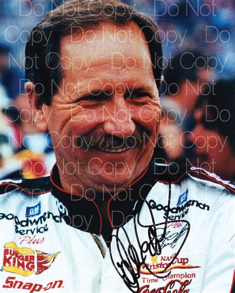 Dale Earnhardt Sr Signed 8x10 Photo Autograph Etsy