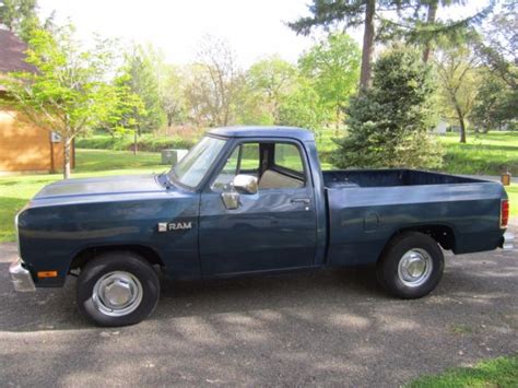 1988 Dodge D150 Shortbed 100 Rust Free Original Must See For Sale