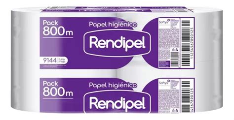 Papel Higiénico Rollo Rendipel 200 Mts X4 9144 Rendipel Mercadolibre