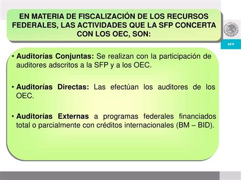 Ppt Fiscalizaci N De Los Recursos Federales Powerpoint Presentation