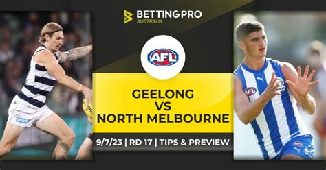 Geelong Cats Vs North Melbourne Tips Afl 2023 Preview And Predictions