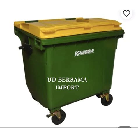 Jual Tempat Sampah Outdoor L Tempat Sampah Plastik Dengan Roda