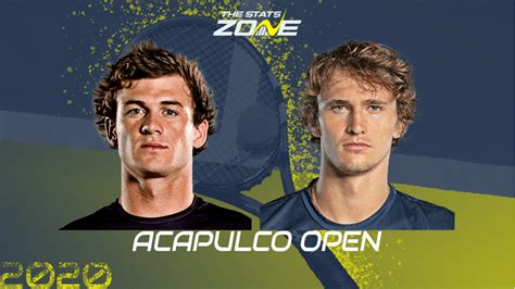 Acapulco Open Tommy Paul Vs Alexander Zverev Preview