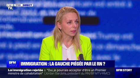 Edwige Diaz RN Sur Le Rejet Du Projet De Loi Immigration Nous