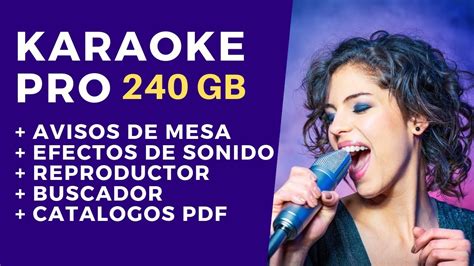 Karaokes Para Pc 2019 Reproductor Avisos 30 000 Canciones Full