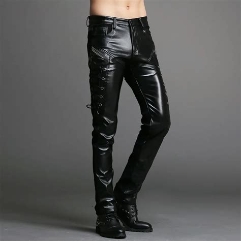 Popular Faux Leather Pants For Men Buy Cheap Faux Leather Pants For Men