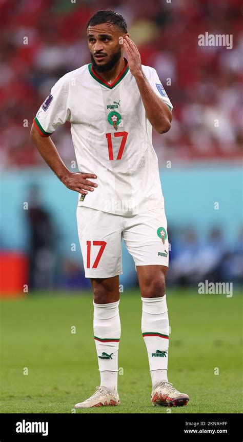 Doha Qatar Th November Sofiane Boufal Of Morocco During The