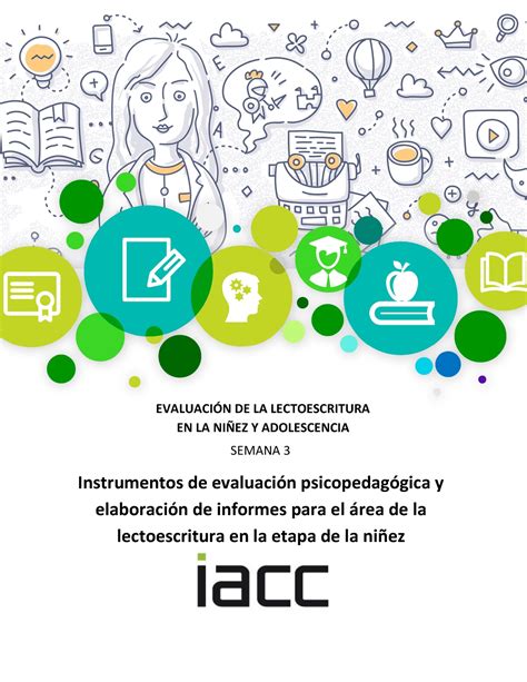 Semana 3 Hola Como Estas Dame El Debloqueo Iacc Instrumentos De Evaluación Psicopedagógica