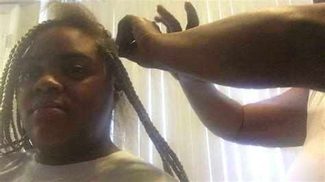 Getting My Hair Braided Senior Portraits Youtube