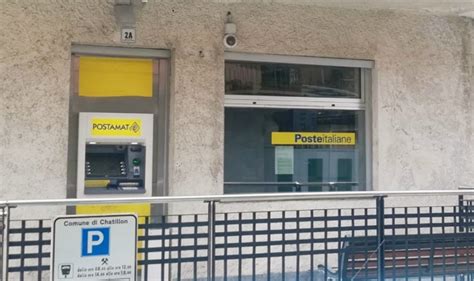 Valle Daosta Installati Cinque Nuovi Atm Postamat Tg Poste Le