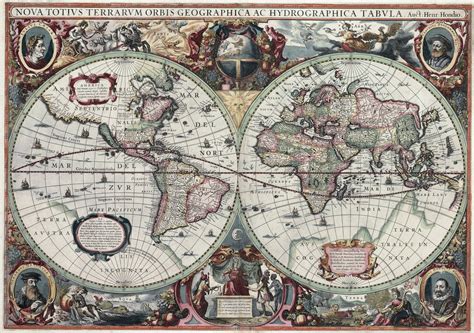 How The World Was Imagined First Maps And Atlases Vivid Maps