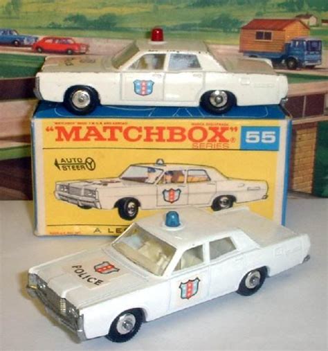 Lesney Matchbox 55d Mercury Police Car