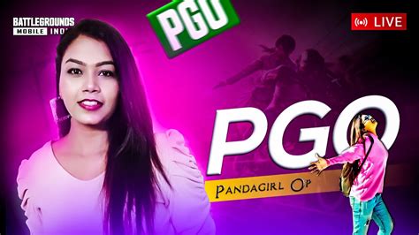 Bgmi Live Girl Gamer Live With Facecam Pandagirl Op Youtube