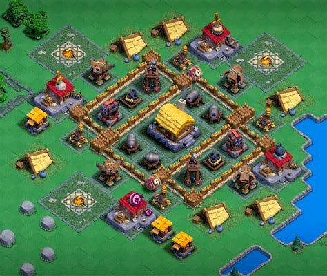 Barbarian Camp Level 1 Layout 1 Clash Titans