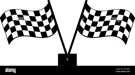 Checkered Finish Line Clipart