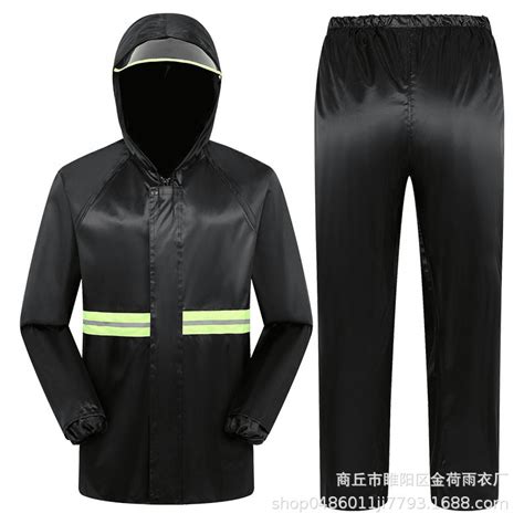 Rain Suits For Men Women Waterproof Breathable Rain Coats With Eye Catching Reflective Strip