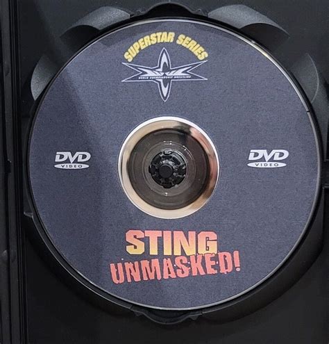 Wcw Nwo Superstar Series Sting Unmasked Dvd Etsy