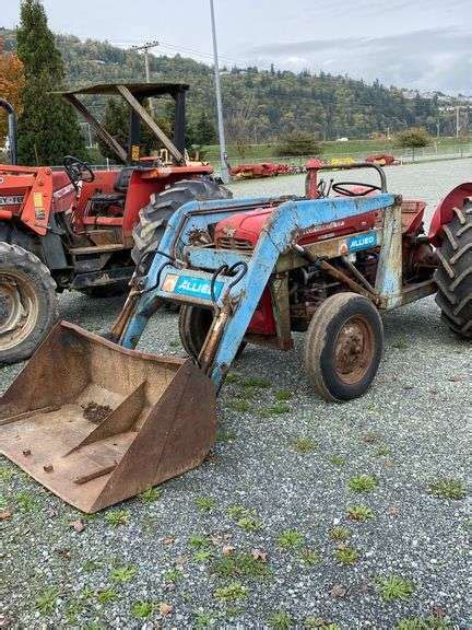 Massey Ferguson 35 Tractor And Bucket Beekman Auctions