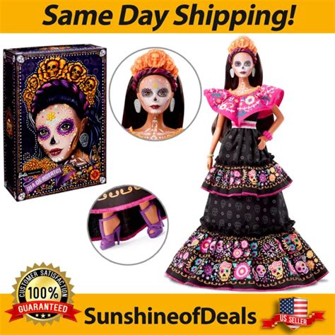 BARBIE SIGNATURE DIA De Los Muertos Doll 2021 Day Of The Dead Mattel