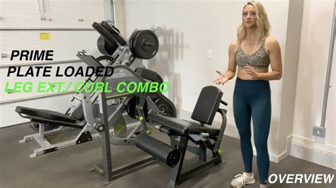 Prime Plate Loaded Leg Extension Leg Curl Combo Overview Youtube