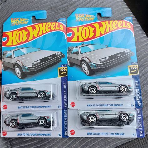 Hot Wheels Back To The Future Time Machine Hobbies Toys Toys