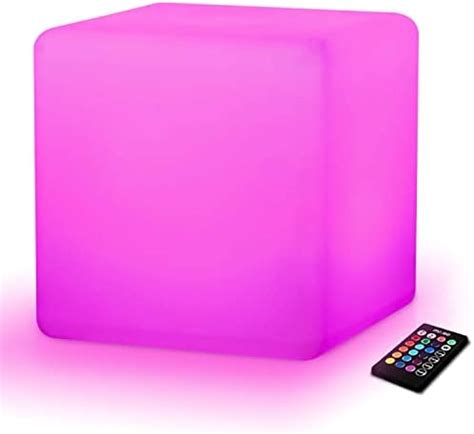 Mr Go Cm Inch Rechargeable Light Cube Color Changing Cube Lamp