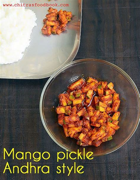 Instant Mango Pickle Recipe Andhra Kerala Tamil Nadu Style Raw