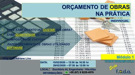 Orçamento de Obras na Prática Módulo 1 Sympla