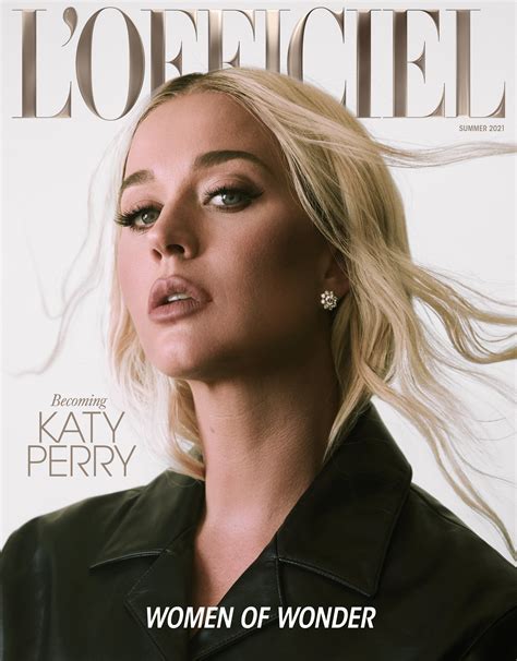 Katy Perry Talks Ditching Makeup With L'Officiel Magazine | POPSUGAR Beauty