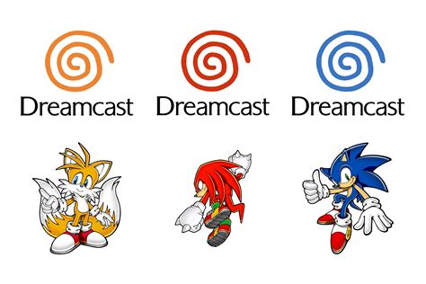 I like how the colors of the Dreamcast logo pays homage to the three characters from Sonic. : r ...