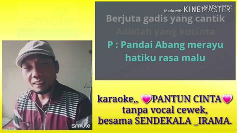 Karaoke Pantun Cintakoplo Tanpa Vocal Cewek Youtube