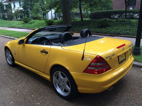 Mercedes Benz Slk Convertible Sport Rare Speed Supercharged