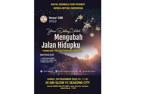 Undangan Natal Gbi